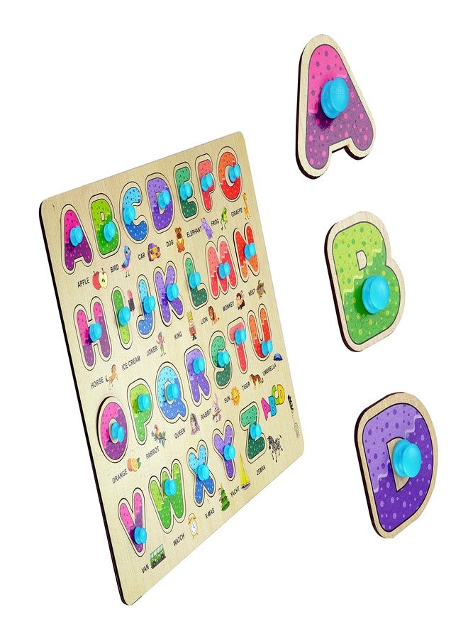 HIGHROOF® Kids Fort Pre Nursery Educational Jigsaw Puzzles for Adults Kids Learning Toys Kit Board Game 3 pcs Set of Animals Alphabets & Insects Educational Toy - Image 5